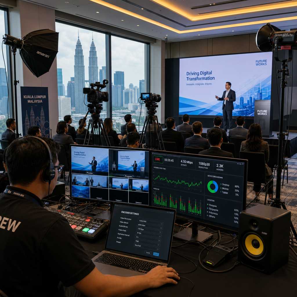 Live Streaming Services Malaysia: What Event Planners Must Know