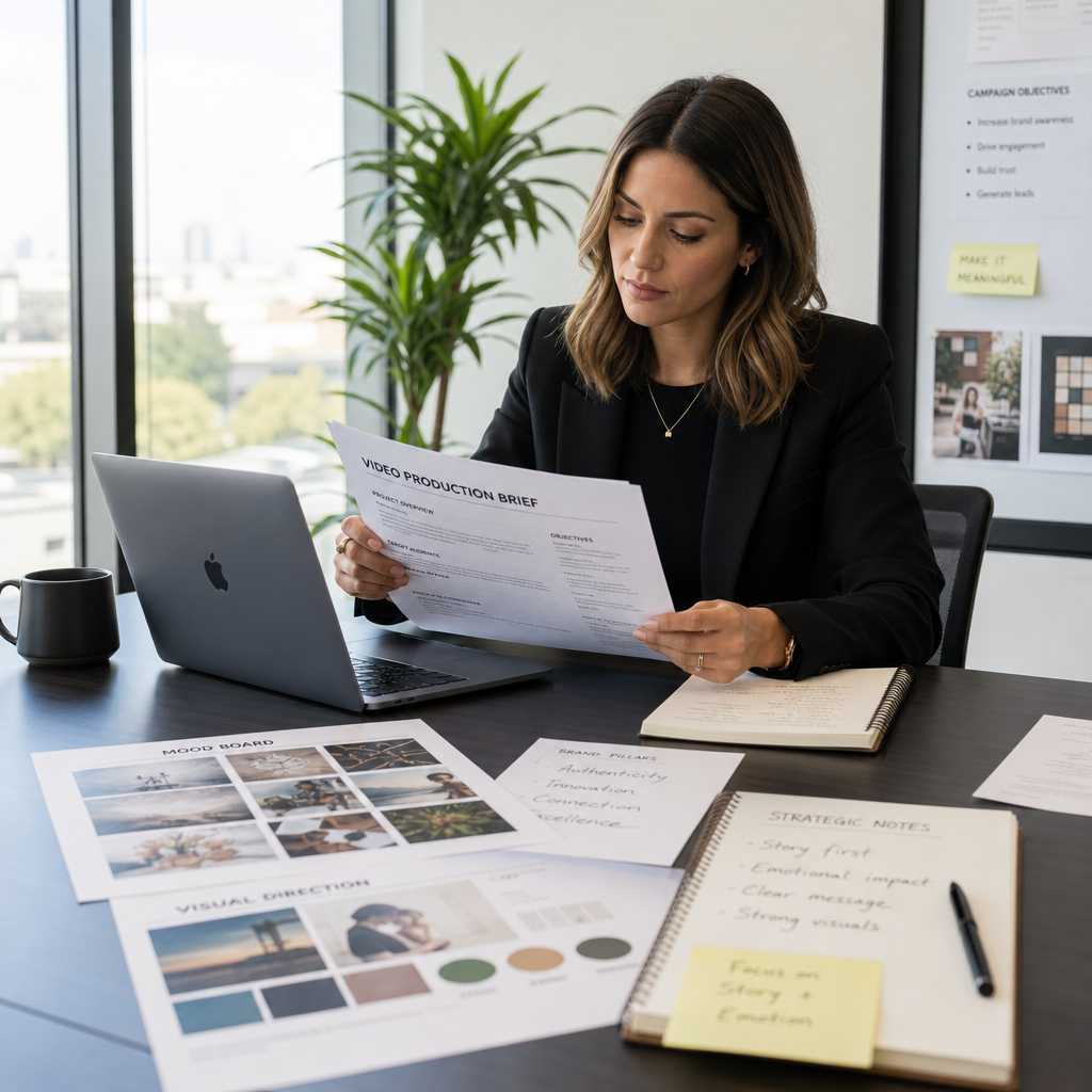 Brand Manager’s Guide to Briefing a Video Production House