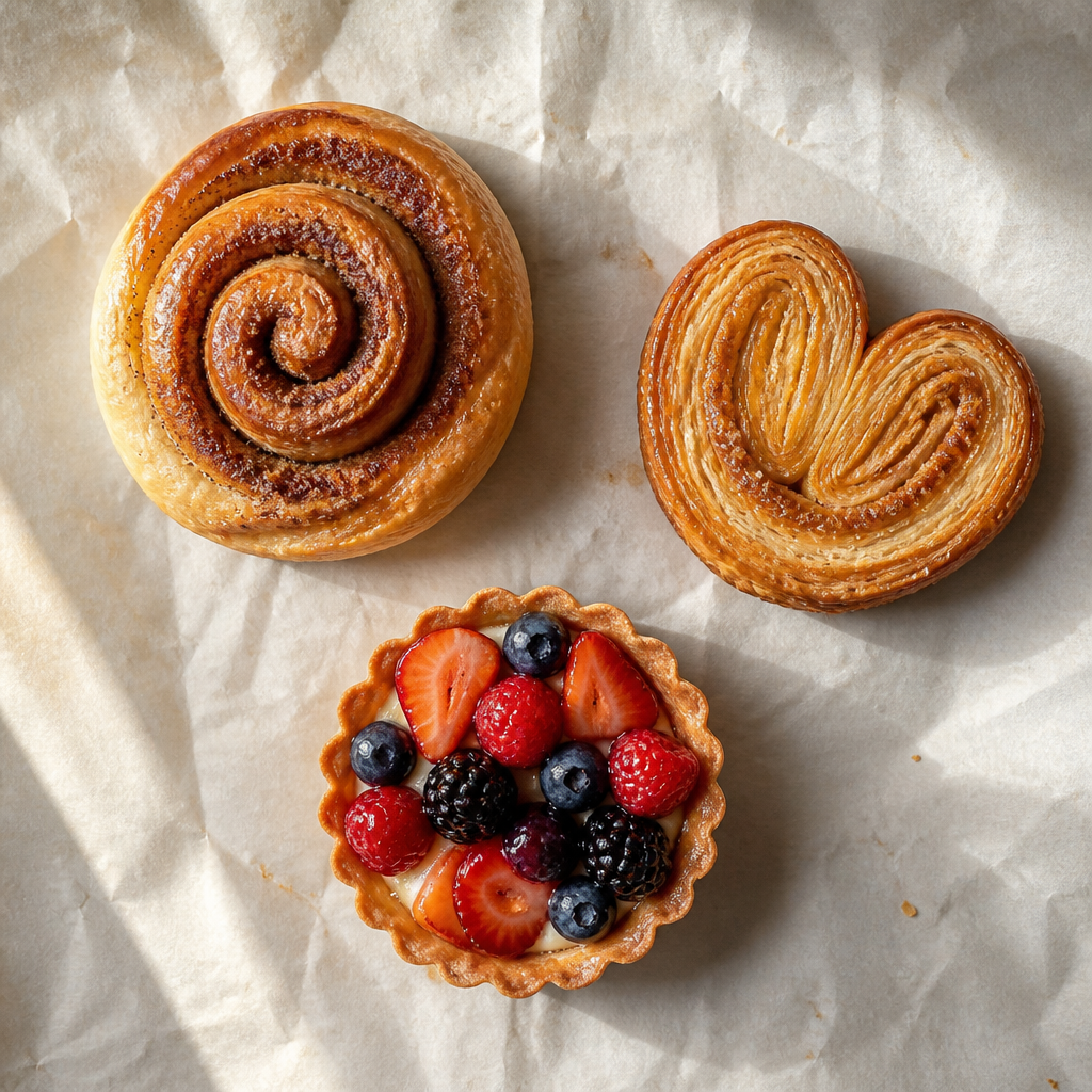 French Pastries KL: Cinnamon Rolls, Palmiers & Tarts